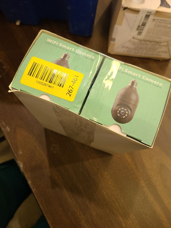 Photo 1 of 2K Light Bulb Camera Outdoor, 2.4/5GHz Wi-Fi 6 Security Cameras Wireless Outdoor, 360° PTZ Cameras for Home Security with Color Night Vision, AI Human Detection, 2 Way Talk, Easy Installation,2 Packs