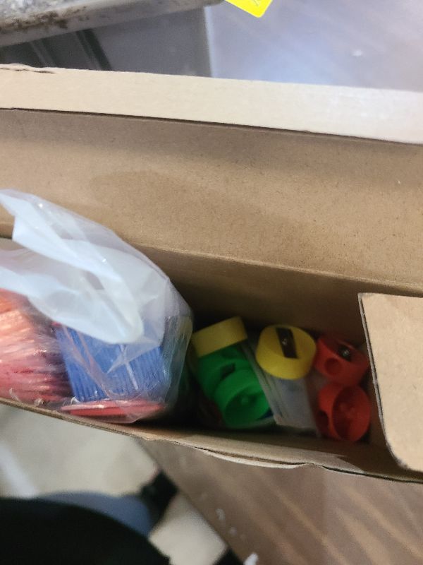 Photo 1 of 100 Pcs Plastic Rulers and 100 Pcs Mini Round Manual Pencil Sharpener Bulk, 4 Assorted Colors Pocket Sized Pencil Sharpeners Colorful Straight Ruler Back to School Supplies for Kids (Fresh,12 Inch)