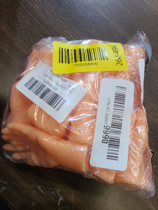 Photo 1 of 14 Pcs Tiny Finger Hands,Premium Rubber Mini Tiny Finger Hands,Flat Hand Style Mini Hand Finger Puppets for Puppet Show,Gag Performance,Party Favors