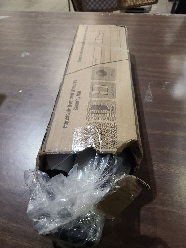 Photo 1 of 2 Pack Rerishom Door Security Bar, Door Stoppers Security bar,Heavy Duty Door Lock Security Door Jammer Door Stopper for Apartment, Hotel Room,Screen Door Hardware, Gate Lock Bar