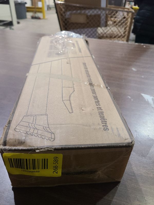 Photo 1 of 2 Pack Rerishom Door Security Bar, Door Stoppers Security bar,Heavy Duty Door Lock Security Door Jammer Door Stopper for Apartment, Hotel Room,Screen Door Hardware, Gate Lock Bar