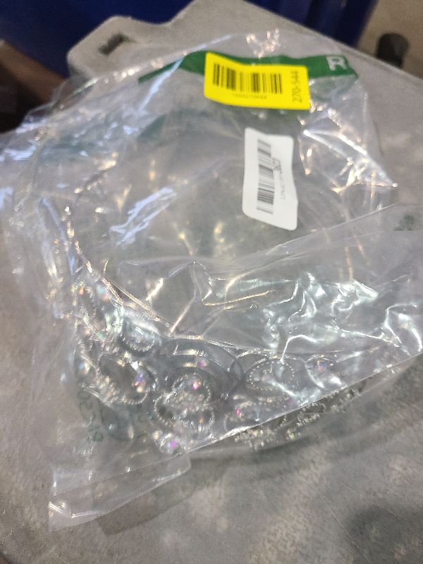 Photo 1 of (Daily) Princess Tiara Silver Crown Headband for Birthdays Movie-Themed Cosplay Halloween Gatherings Witch Head Hoop Hair Accessories