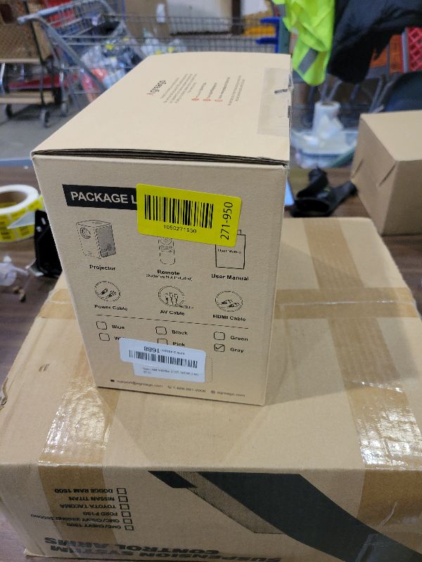 Photo 1 of [Electric Focus] Projector with WiFi and Bluetooth, Native 1080P 15,000 Lumens 4K Supported, Agreago Outdoor Movie Projector for Home Theater UP to 300", for iOS/Android/TV Stick/HDMI/USB