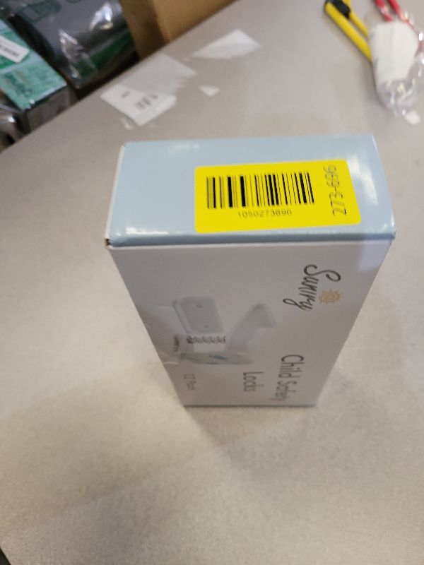 Photo 1 of 12 Pack Cabinet Locks Child Safety | Baby Safety Cabinet Locks NO Drilling 3M Adhesive Baby Proof Drawer Lock Child proofing cabinets latches for Kids Latch for Drawers & Door Child Safety Locks