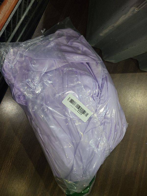 Photo 1 of 10x10ft Wrinkle Free Lavender Backdrop Curtain for Parties Soft Fabric Drapes Wedding Curtain Backdrop for Birthday Party Decorations Background for Photography 5x10ft,2 Panels