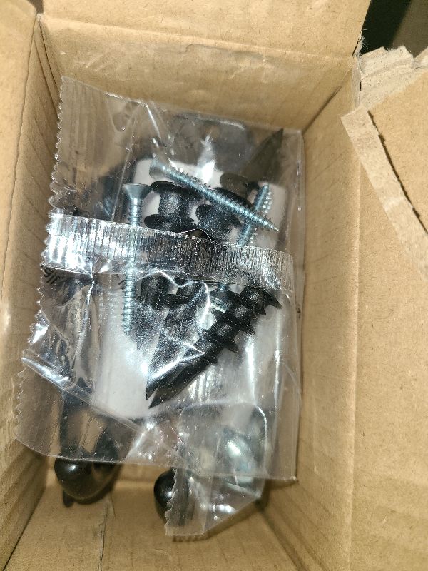 Photo 1 of 2 Pack Garage Storage Utility Hooks?Garage Garden Tool Organizer?Steel Wall Mount Hooks, Garden Small U Hooks (Black) (Type O-Black)