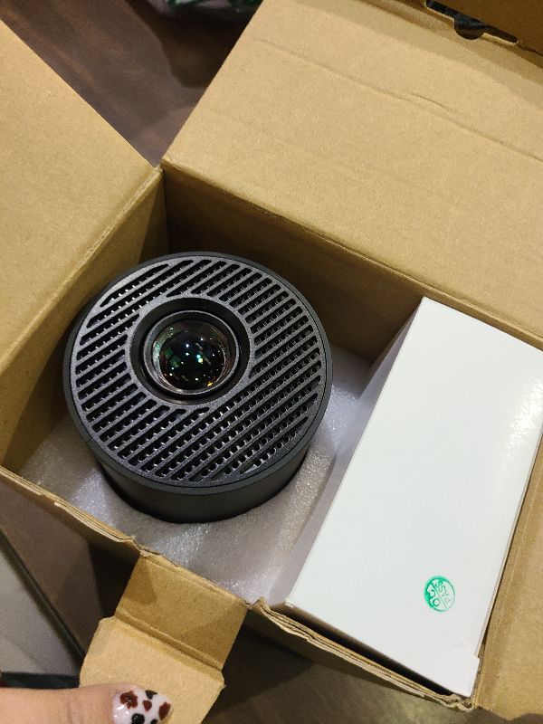 Photo 1 of [Built-in Apps & 2025 Upgraded] Mini Projector with WiFi 6 and Bluetooth 5.4 Support 4K 1080P Auto Keystone 180° Rotatable Projector Portable Compatibile with HDMI/TV Stick/Memory Stick/Laptop, Dark