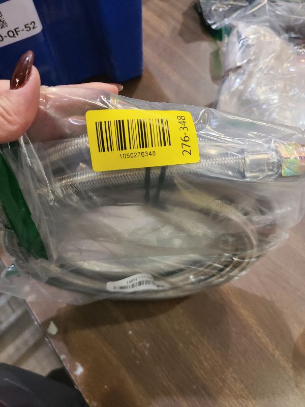 Photo 1 of 12ft Propane Hose Extension for Propane Appliances Equipped with 3/8" Male Flare - with 6 Adapters 1/8" 3/8" 1/2" 1/4" NPT Male, for Gas Grill, RV Application, Heater, Burner, etc. Flexible and Sturdy