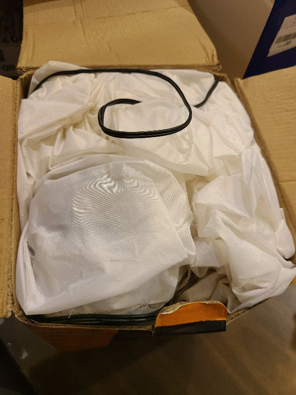 Photo 1 of 12FT Giant Halloween Inflatables Ghost with 3-Colored Flame Rotation LED Lights, Huge Spooky Halloween Decoration Outdoor Large Halloween Blow Up Yard Decorations Tall Blow-ups for Lawn Party (1PCS)