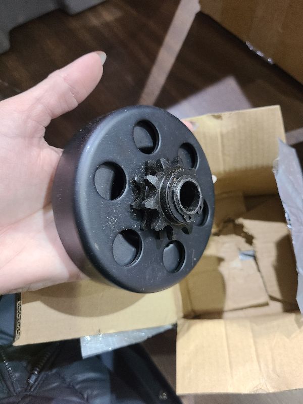 Photo 1 of 12 Tooth Clutch Compatible With Predator 212cc 196cc Centrifugal Clutch 3/4 Bore 35 Chain For Honda GC190 GC160 GC120 GX200 GX160 GX140 6.5 HP Go Kart Mini Bik