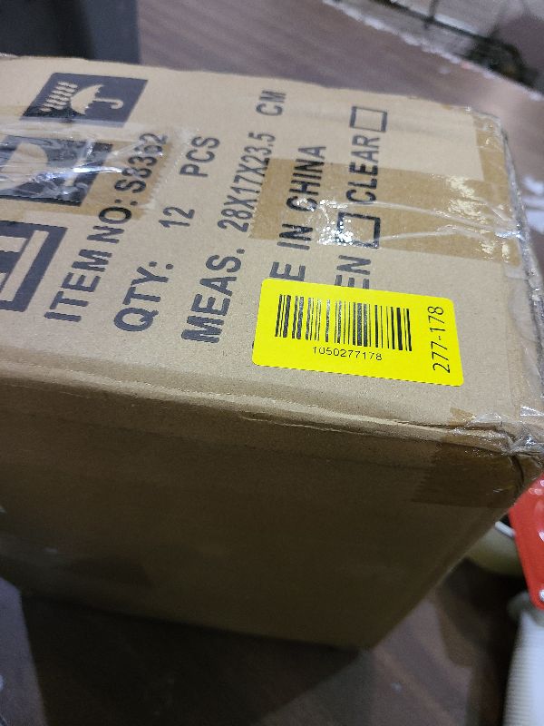 Photo 1 of 12 Pack Clear Shoe Slots Organizer - Adjustable Height 3.7''to 7.7'' Shoe stackers for a pair of shoes ,Shoe rack storage shoe space saver 50%,Easy to assemble shoe hold shoe organizer for cloest