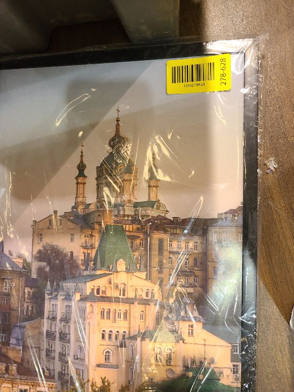 Photo 1 of 10x14 Picture Frame,30 x 40cm Diamond Painting Frame, Horizontal and Vertical Formats for Wall Hanging, 10 x 14 Wall Gallery Poster Photo Frame with Durable Shatter Resistant Plexiglass,Black