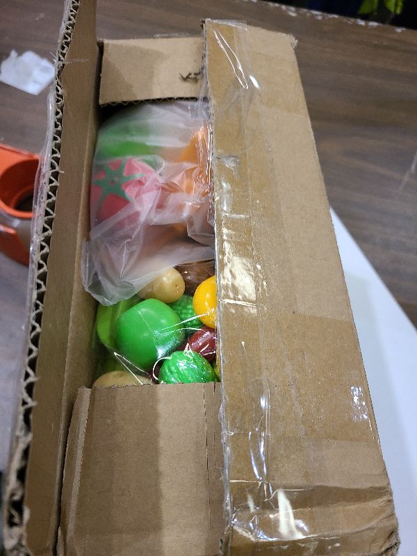 Photo 1 of 118Pcs Mini Play Kitchen Accessories for Kids, Pretend Cooking Playset with Cookware, Tableware & 2 Fruit Sets, Learning Gift for Girls, Boys, Toddlers, Green