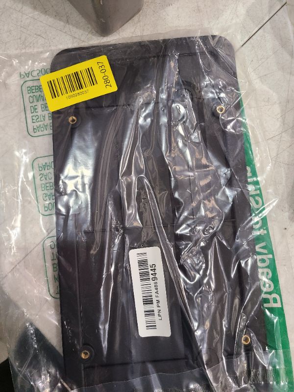 Photo 1 of 109684400B Rear License Plate Frames for 2017-2023 Tesla Model 3 and 2020-2025 Model Y Car, Rear Plate Holder with 4 Brass Mounting Screw Holes, Rust Proof Rattle Proof License Plate Holder Bracket