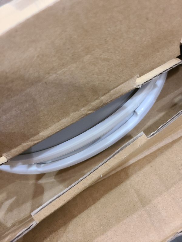 Photo 1 of 1M Family Toilet Seat, Patented Slow Close & Quick Releasing Technology, Anti-Wiggling, Easy to Install and Clean, Standard Elongated with Toddler Seat Built In (1 Piece)