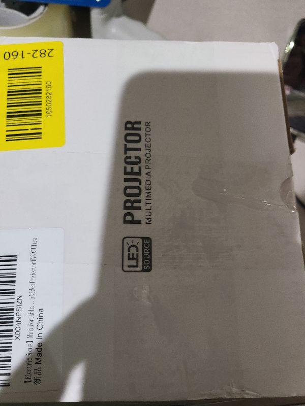 Photo 1 of [Electric Focus]Mini Portable Projector with 4K Support, Bluetooth 5.4 WIFI6, 5watt Sound Base Speaker, 260 ANSI, Android 11, 210° Rotation , Auto Keystone Correction Video Projector HY300 PLUS