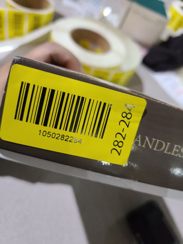 Photo 1 of 12 Pack Ivory Taper Candles - Taper Candles 10 Inch Smokeless & Unscented - 8 Hours Long Burning - Hand Poured Tall Candlesticks - Ideal for Wedding, Party, and Home Décor