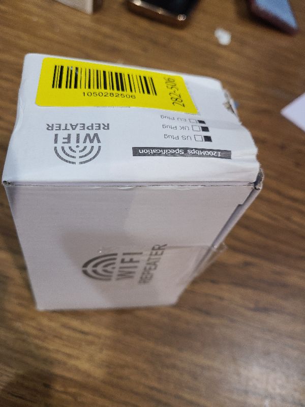 Photo 1 of 2025 1.2Gbps WiFi Extender Signal Booster, Up to 12880 sq. ft, Dual Band 5GHz/2.4GHz, WiFi Extenders Signal Booster for Home, WiFi Range Extender with Ethernet Port, Connects 100+ Devices