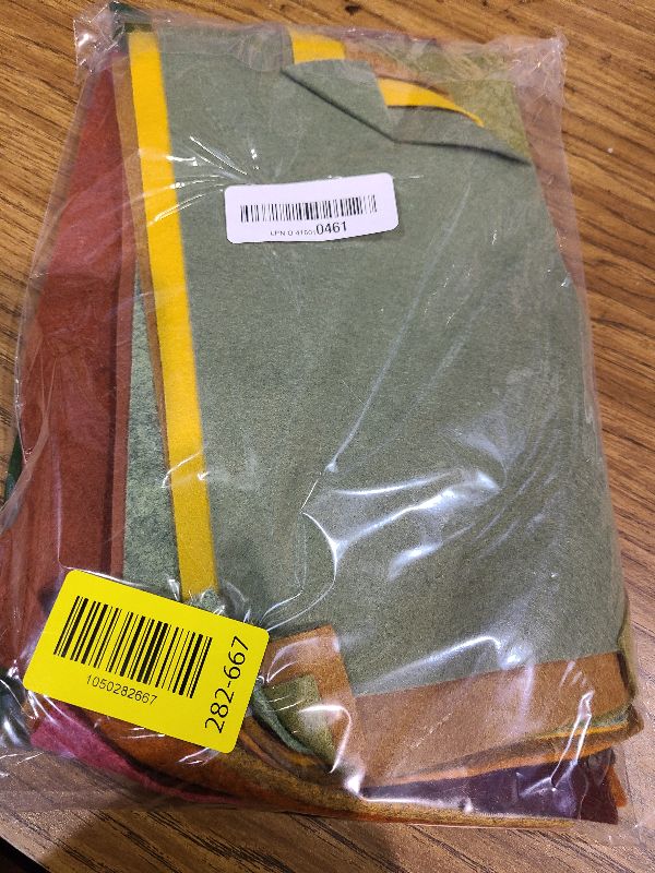 Photo 1 of 21 Felt Sheets - 6X12 inch Fall Colors Collection - Made in USA - Merino Wool Blend Felt