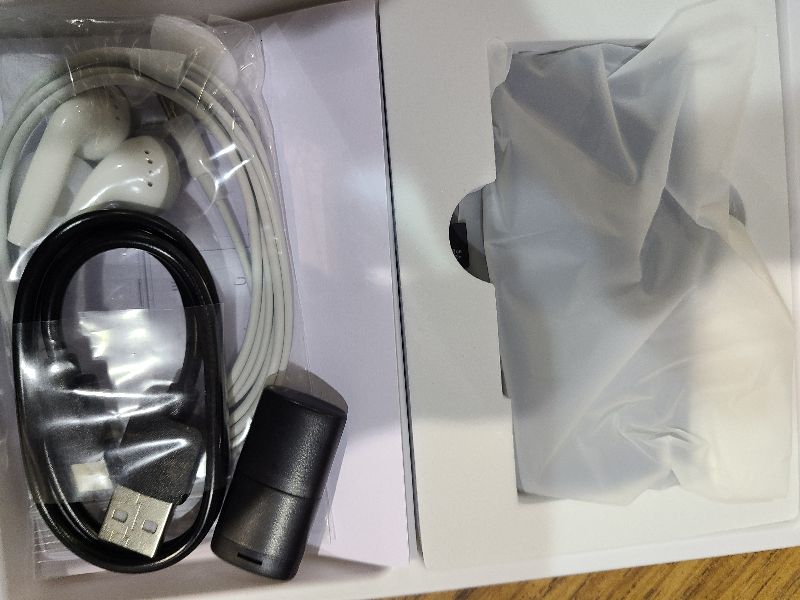 Photo 1 of 128GB MP3 Player with Bluetooth, Portable Music Player with Built-in Speaker, Enjoying Your Digital Music and Audiobooks Anytime,Includes FM Radio,Recorder,E-Book,and Comes with Earphones