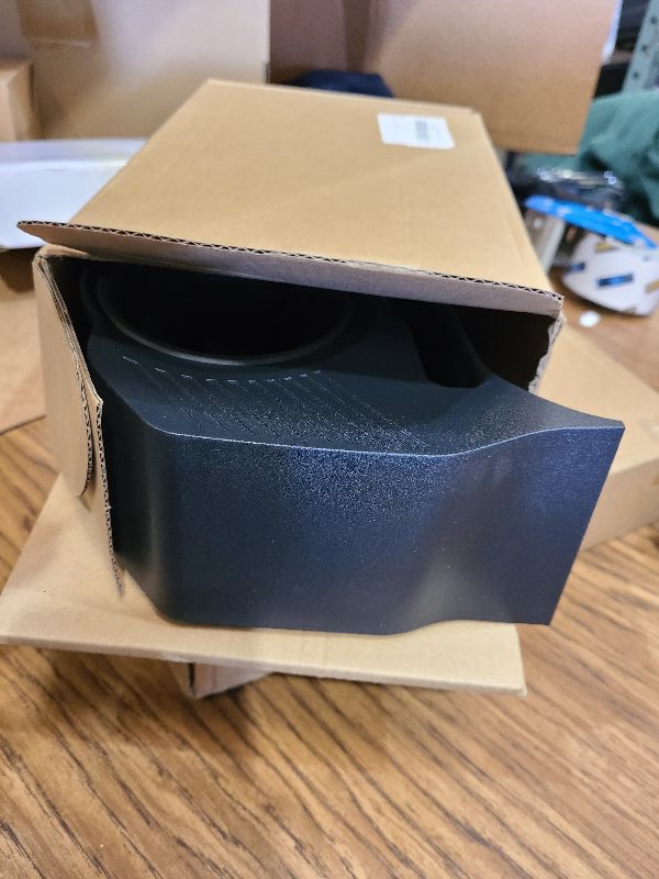 Photo 1 of 2-in-1 Jeep Rear Cup Holder with Removable Anti-Slip Pad and Dual Drink Tray, Floor Console Mounted Organizer with OEM-Style Fit, Easy to Install, Compatible with Jeep JL JLU & Gladiator JT 2018–2025