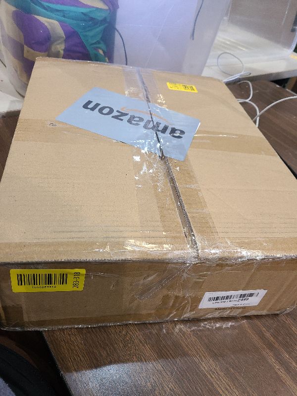 Photo 1 of ?Upgraded? Dimmable Gold Floor Lamp, 1200 Lumens LED Bulb Included, Arc Floor Lamps for Living Room Modern Standing Lamp with Linen Shade, Tall Lamp for Living Room Bedroom Office Reading Room Nursery