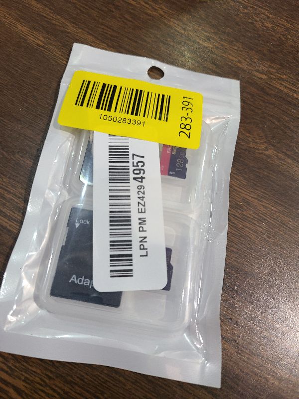 Photo 1 of 2 Pack Micro Memory Card 128GB Class 10 with Adapter High Speed Memory Card for Tablet,Drone