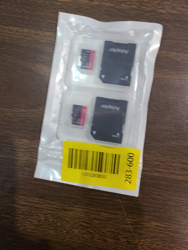 Photo 1 of 2 Pack Micro Memory Card 128GB Class 10 with Adapter High Speed Memory Card for Tablet,Drone