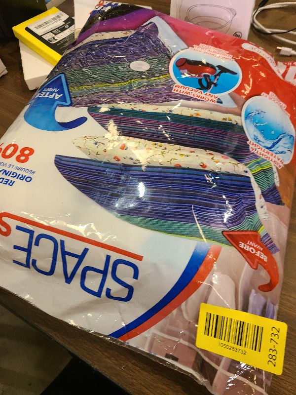 Photo 1 of 10 Pack Large Vacuum Storage Bags for Comforters, Blankets & Clothes – Vacuum Sealed Compression Bags with Hand Pump – Space Saver Storage Bags for Bedding, Moving, Travel & Organization