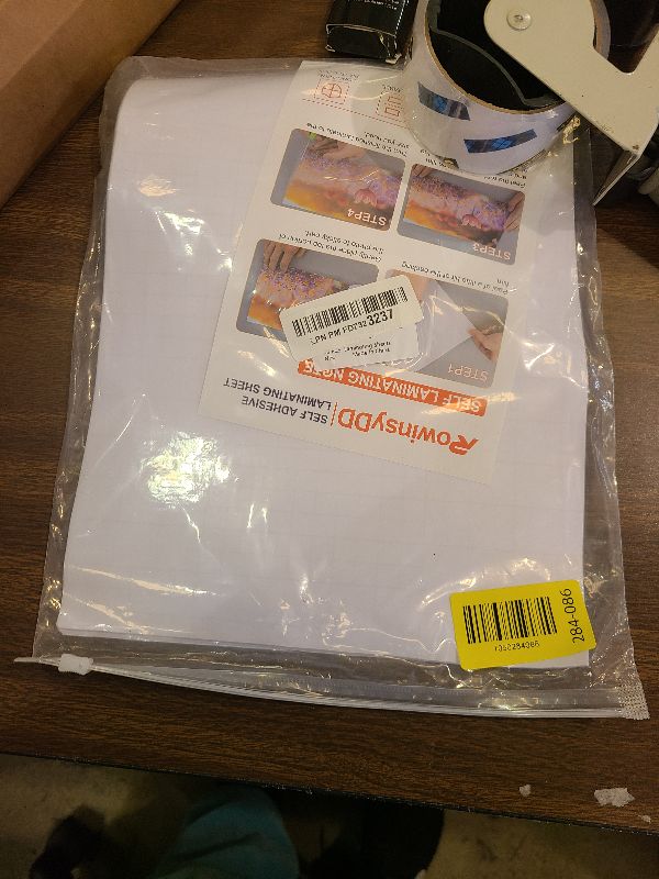 Photo 1 of 20 PCS Self-Adhesive Laminating Sheets, 9 x 12 Inches Self Adhesive Contact Paper, No Heat No Machine Needed Self Sealing Laminate Sheets
