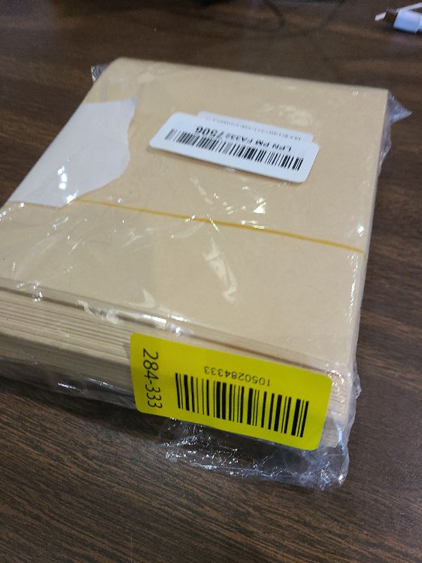 Photo 1 of 200 Pcs Kraft Paper Cookies Bags - Unbleached Small Paper Bakery Bags for Treats, Baked Snacks, Pastry, Bread (4.7x6.3 Inch)