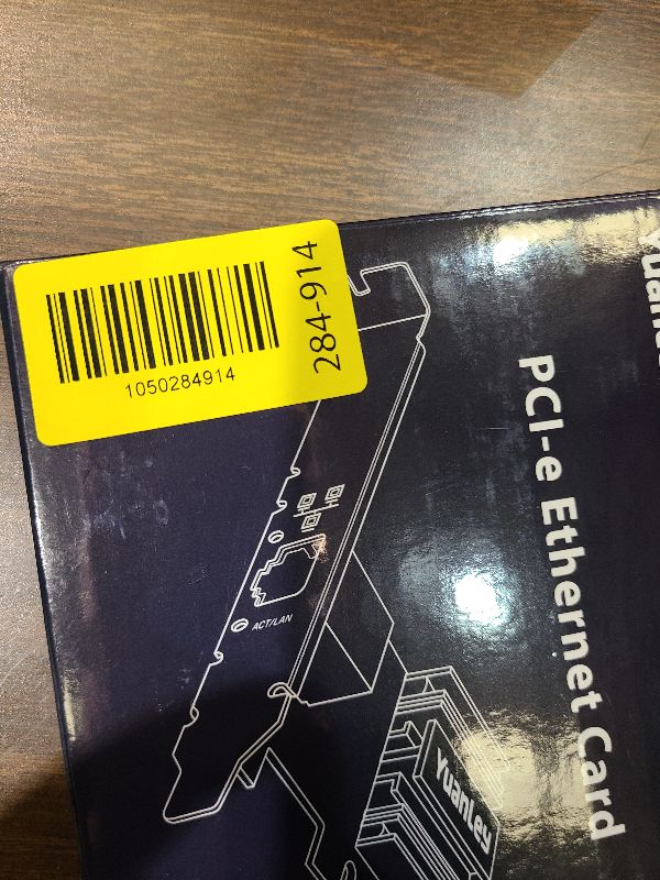 Photo 1 of 10G PCIe Network Card, YuanLey 10G Base-T Ethernet Card with Marvell AQC113 Conrtoller, PCIE to 10Gb RJ45 Ethernet Adapter NIC Compatible with PCI Express X1,X4,X8,X16, for Windows 10/11, Linux OS