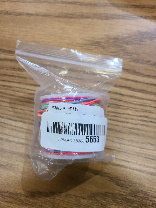 Photo 1 of 1mm Stretchy Bracelet String, Sturdy Rainbow Elastic String Elastic Cord for Jewelry Making, Necklaces, Beading and Crafts