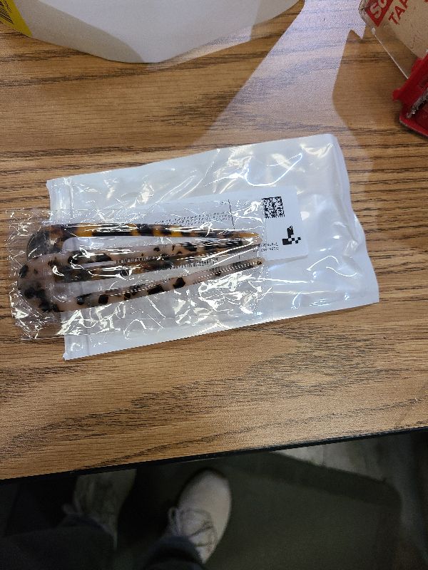 Photo 1 of 2 Pack Benefree French Style Cellulose Acetate Tortoise Shell U Shaped Hair Pins Fork 2 Prong Updo Chignon Pin for Women Girls Hairstyle Accessories?Tortoiseshell and White Tortoiseshell)