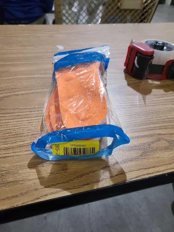 Photo 1 of 2 Pairs 4D Cloud Insoles for Men Women, Cuttable Soft Memory Foam Steppers Insoles for Anti Fatigue, Shock Absorption, Foot Pain Relief (Orange,Men6.5-7.5/Women8-9)