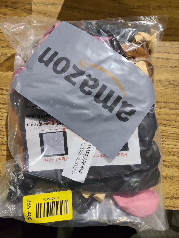 Photo 1 of 196Pcs Halloween Balloons Garland Arch Kit with Spider Ghosts Foil Balloons Pink Black Orange Sand White Balloons for Kids Halloween Spooky Costume Party Decorations