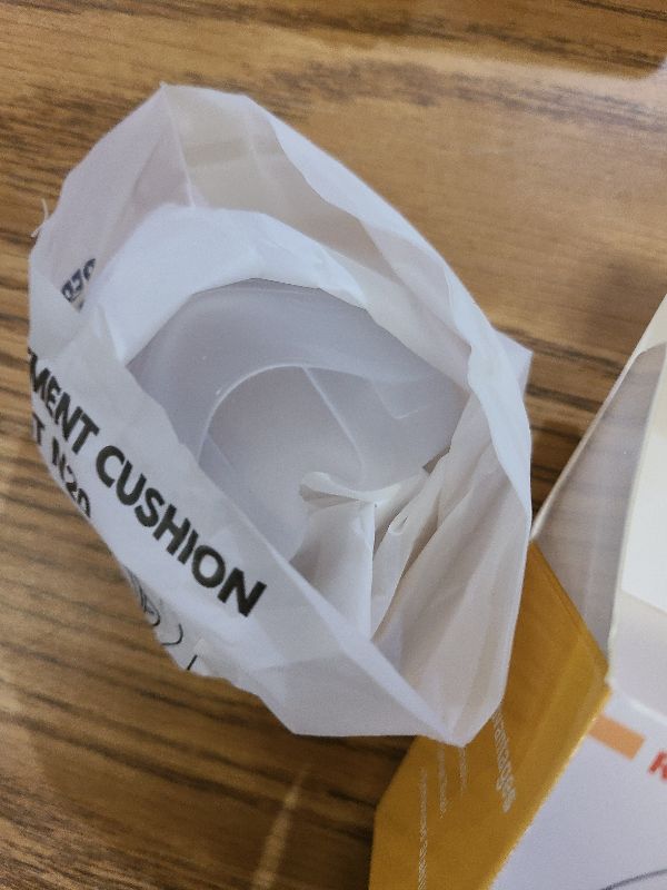 Photo 1 of 1-Pack Replacement Nasal Cushion for N20 (L) - Compatible with N20 Nasal Cushion - Covers Nose and Mouth (Large)