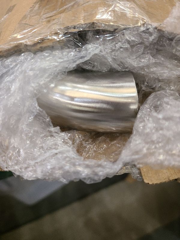 Photo 1 of 2 Pack 24 Inch Satin Brush Nickel Shower Grab Bar - 1.5" Diameter