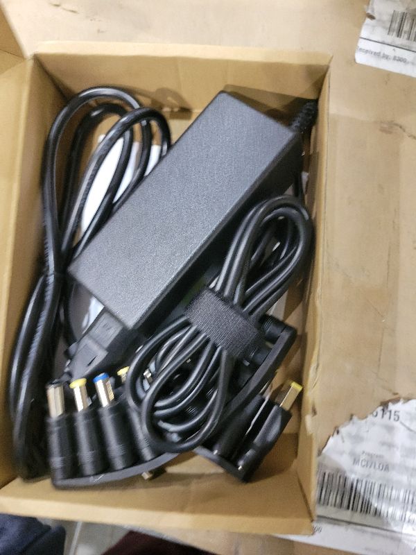 Photo 1 of 19V 3.42A DC Universal Laptop Charger Compatible with HP Lenovo Dell ASUS Gateway Acer Monitor 65W Power Supply Cord for Chromebook LG Monitor Samsung TV Spire Spin Toshiba Satellite Harmon Kardon