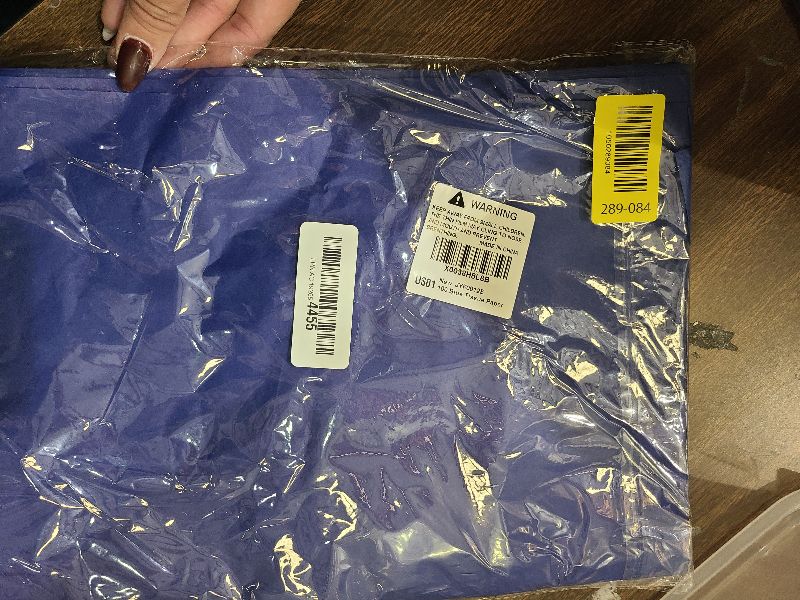 Photo 1 of 100 Sheets Blue Tissue Paper Artdly 14 x 20 Inches Blue Wrapping Paper Bulk for Weddings Birthday DIY Project Christmas