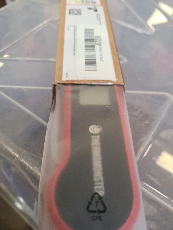 Photo 1 of 0.5 Sec Instant Read Meat Thermometer Digital with ±0.5? Precision, Food Thermometer for Cooking Kitchen Gadgets, Oven Grill Candy BBQ Essentials Accessories, Gifts for Him Dad Men Birthday, Red