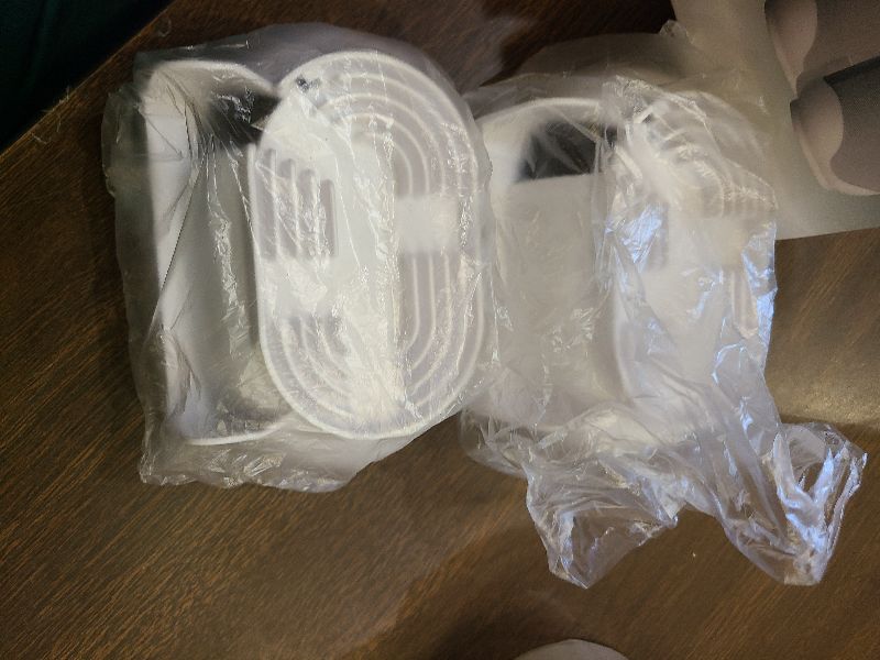 Photo 1 of 2 Pack Wall Mount Compatible with Google Nest Audio Speaker,Built in Cord Management Easy Install,Stable Stand Google Nest Audio Smart Speaker Holder Accessories for Space-Saving, White