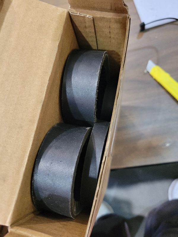 Photo 1 of 10L0L Clutch-Drive-Belt & Starter Generator Belt-Kit for EZGO TXT, Medalist, Workhorse 1994-up Golf Cart with 295/350cc Robin Engines, OEM 72054G01 72024G01 72025G01 26414G01 630587