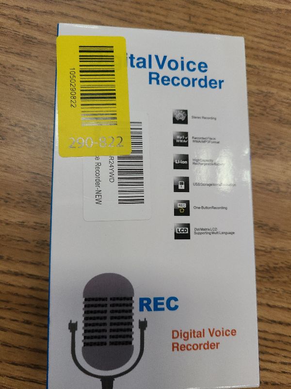 Photo 1 of ?64GB? 4800 Hours Voice Activated Recorder - Tallkcoder Dictaphone Recording Device MP3 Records with Playback, Digital Voice Recorder with AI Noise Reduction for Lectures Meetings Interviews Work