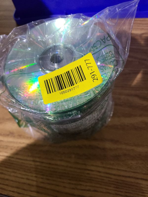 Photo 1 of 100 Pack Ritek Pro (Professional Grade) CD-R 52X 700MB Shiny Silver Lacquer Silk Screen Printable Blank Media Recordable Disc