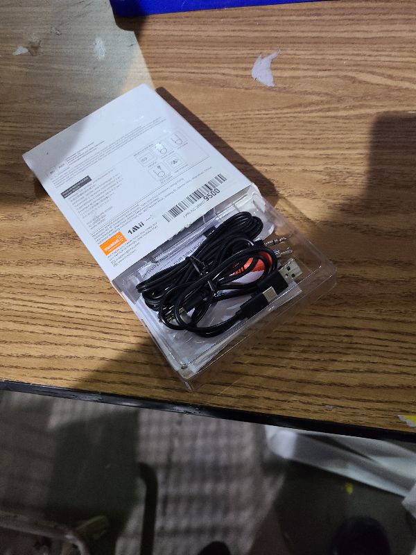 Photo 1 of 1Mii Bluetooth 5.3 Transmitter Receiver for TV to Wireless Headphones, Dual Link AptX Adaptive/Low Latency/HD Audio, Aux Adapter for Home Stereo, Airplane, Boat, Gym