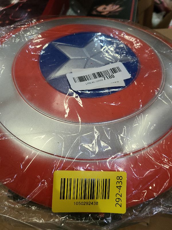 Photo 1 of 12.6 inch Captain Shield Children's Costume Props Halloween Cosplay Children's Party Birthday Gift