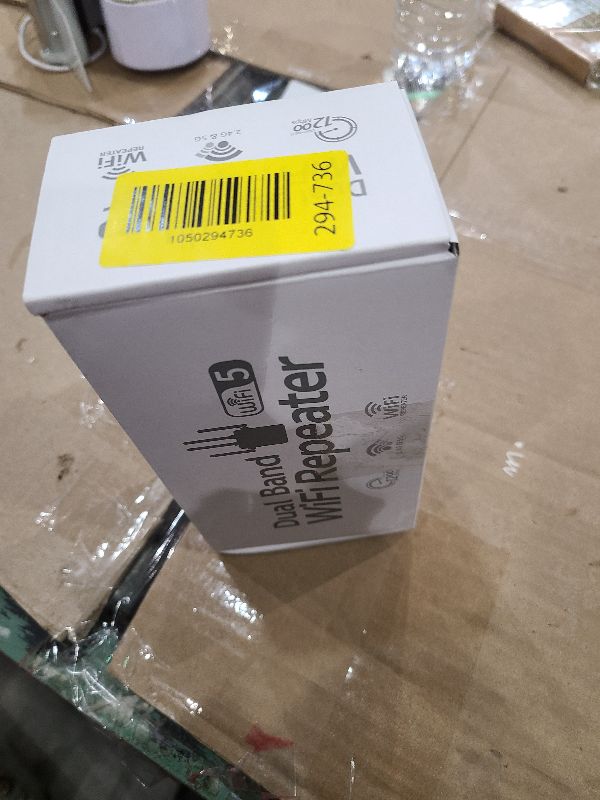 Photo 1 of 12880 Sq.Ft Range WiFi Extender Signal Booster Dual Band 5GHz/2.4GHz, 105-Device Compatibility, Simple Installation, WiFi Extender