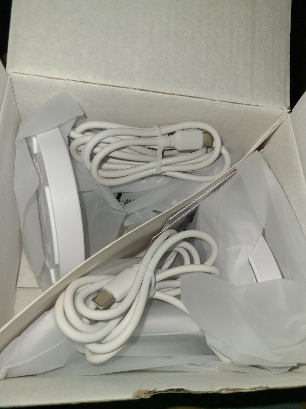 Photo 1 of 2 Pack Magnetic Wireless Charger Stand 15W Fast Mag-Safe Charger for iPhone iPhone 17 /17 pro/ 17 Air/ 17 pro max 16/15/14/13/12 Series Magnet Wireless Charging Station with Light for AirPods