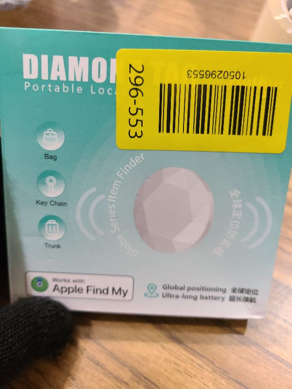 Photo 1 of 2 Pack Air Tracker Tag (Apple MFi Certified) Compatible with Apple Find My (iOS Only) Bluetooth Tracker, Smart Keys Finder and Item Locator with Waterproof Case for Wallet Luggage Backpack